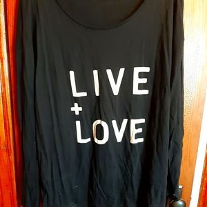 Live + Love shirt
